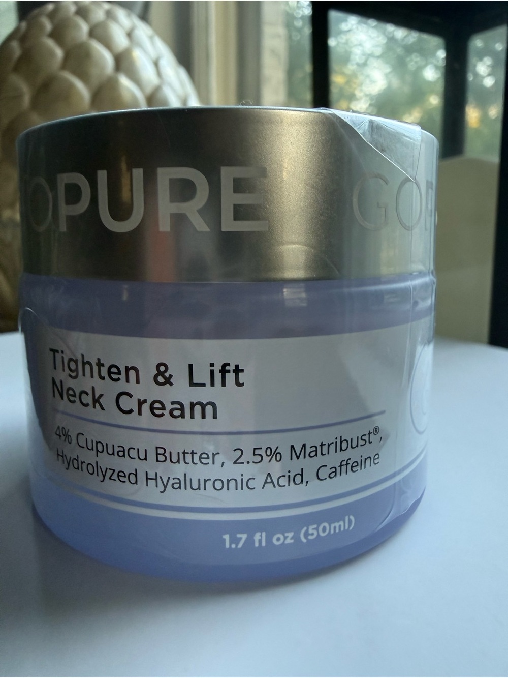 Tighten & Lift Neck Cream in Lavender - Firming Neck Treatment